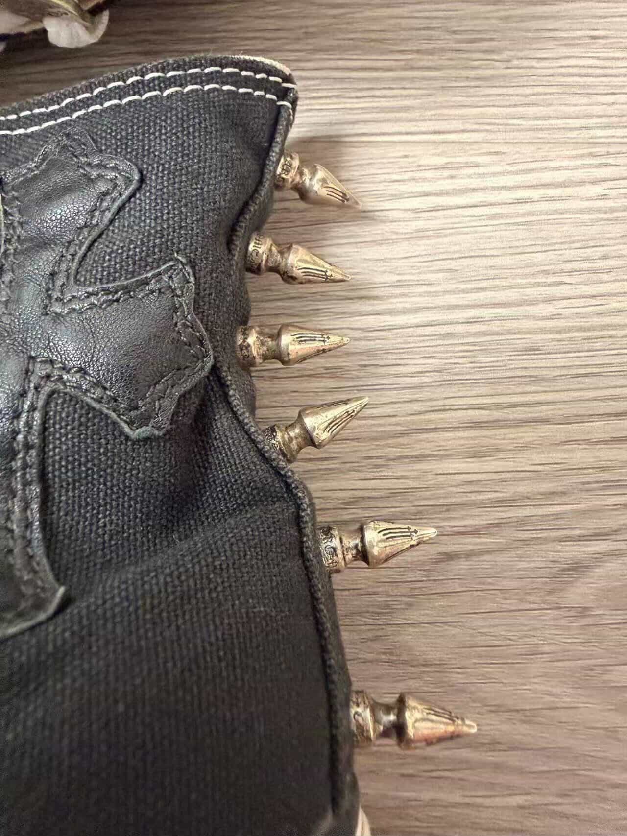 Chrome Hearts Chrome Hearts Spike + Patch Converse Size US 8 / EU 41 - 4 Thumbnail