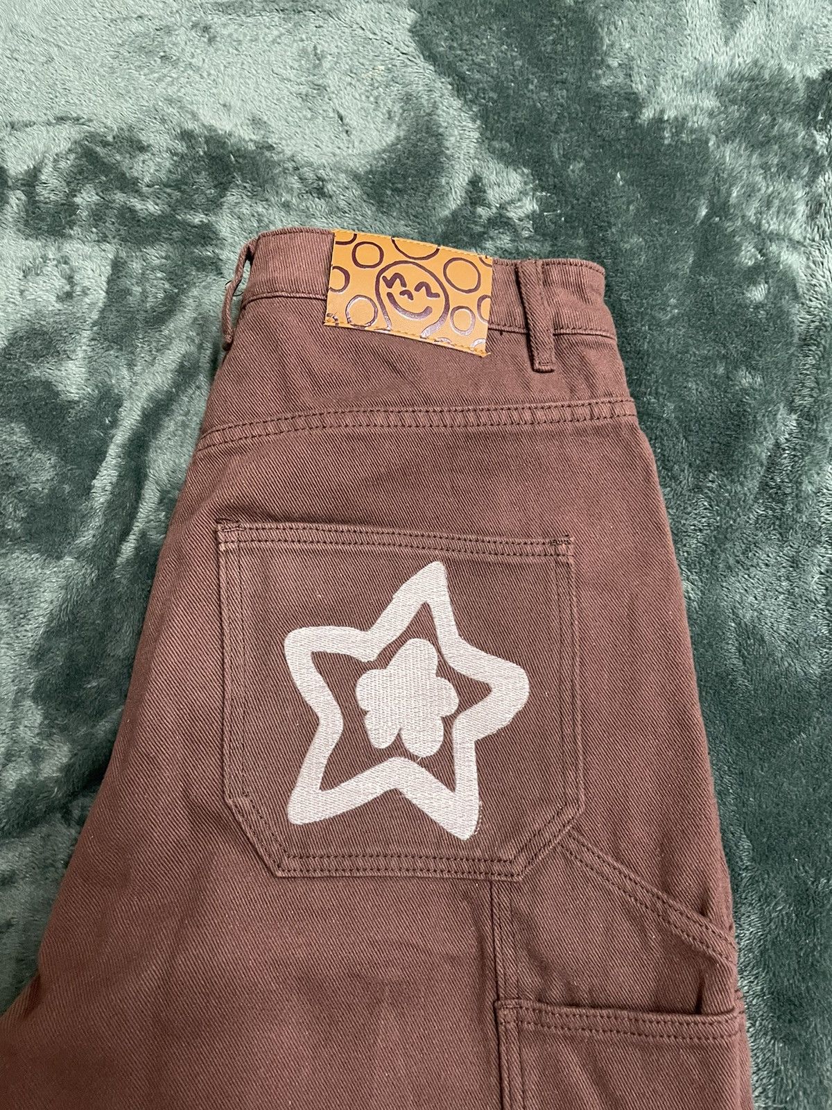 Designer × Streetwear Star Team Kyota Umeki Brown Carpenter Pant 