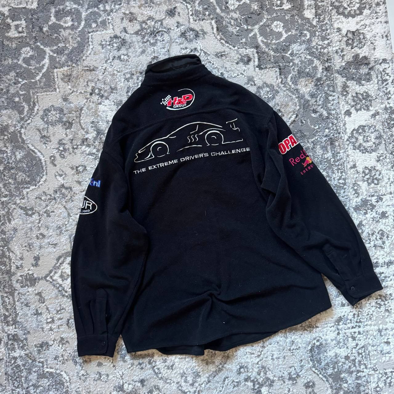 NASCAR Vintage Racing Nascar Fleece Racing Jacket Rider Moto Size US XL / EU 56 / 4 - 5 Thumbnail