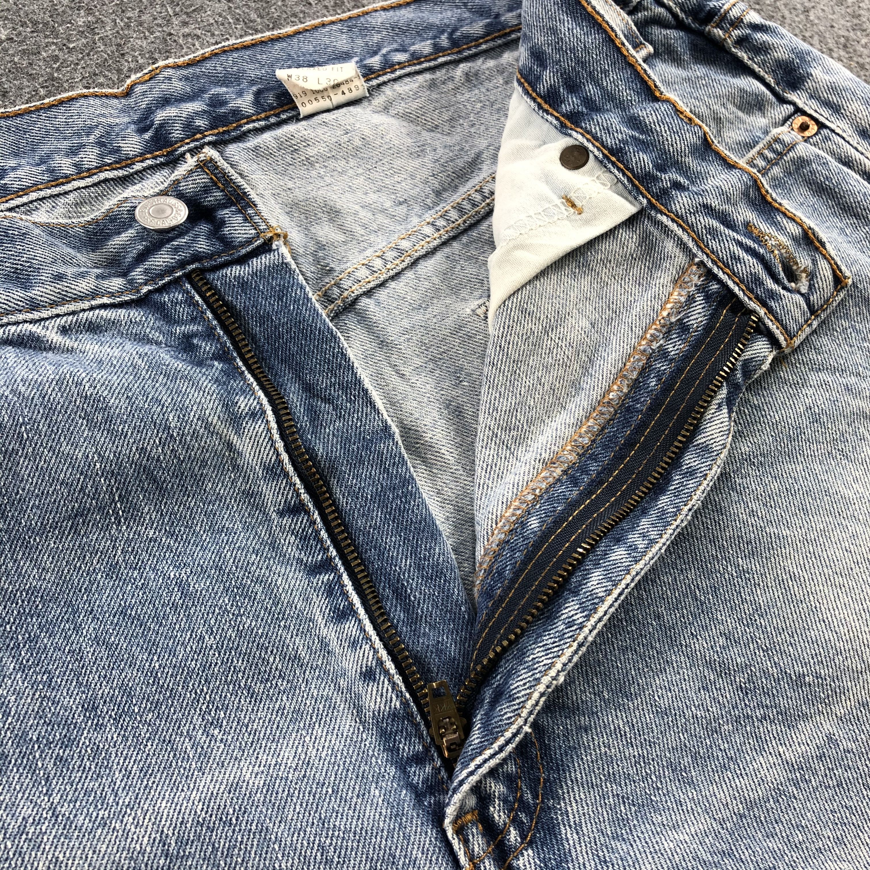 Levi's Light Wash Vintage Levis 550 Jeans-J1180 Size US 36 / EU 52 - 8 Thumbnail