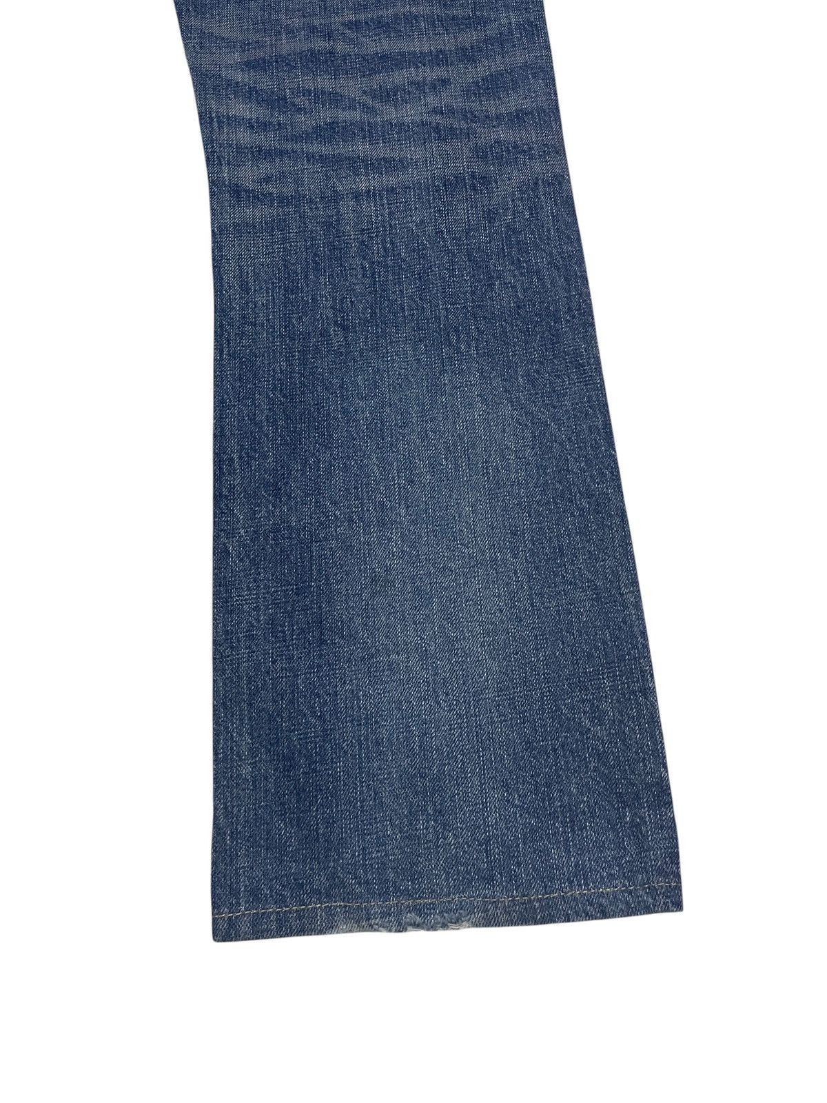 Le Grande Bleu (L.G.B.) Very Rare Vintage Japanese Brand LGB Distressed Jeans 1990s Size US 30 / EU 46 - 8 Thumbnail