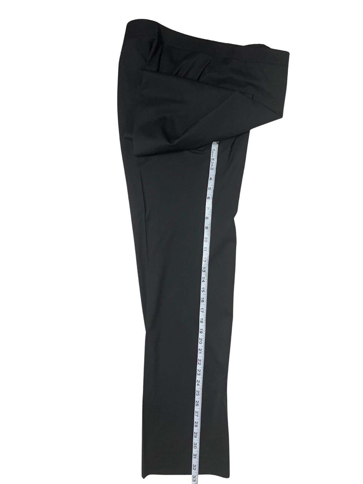 Other Lafayette 148 Black Wool Pants Size 14 Tailored Size 38R - 3 Thumbnail
