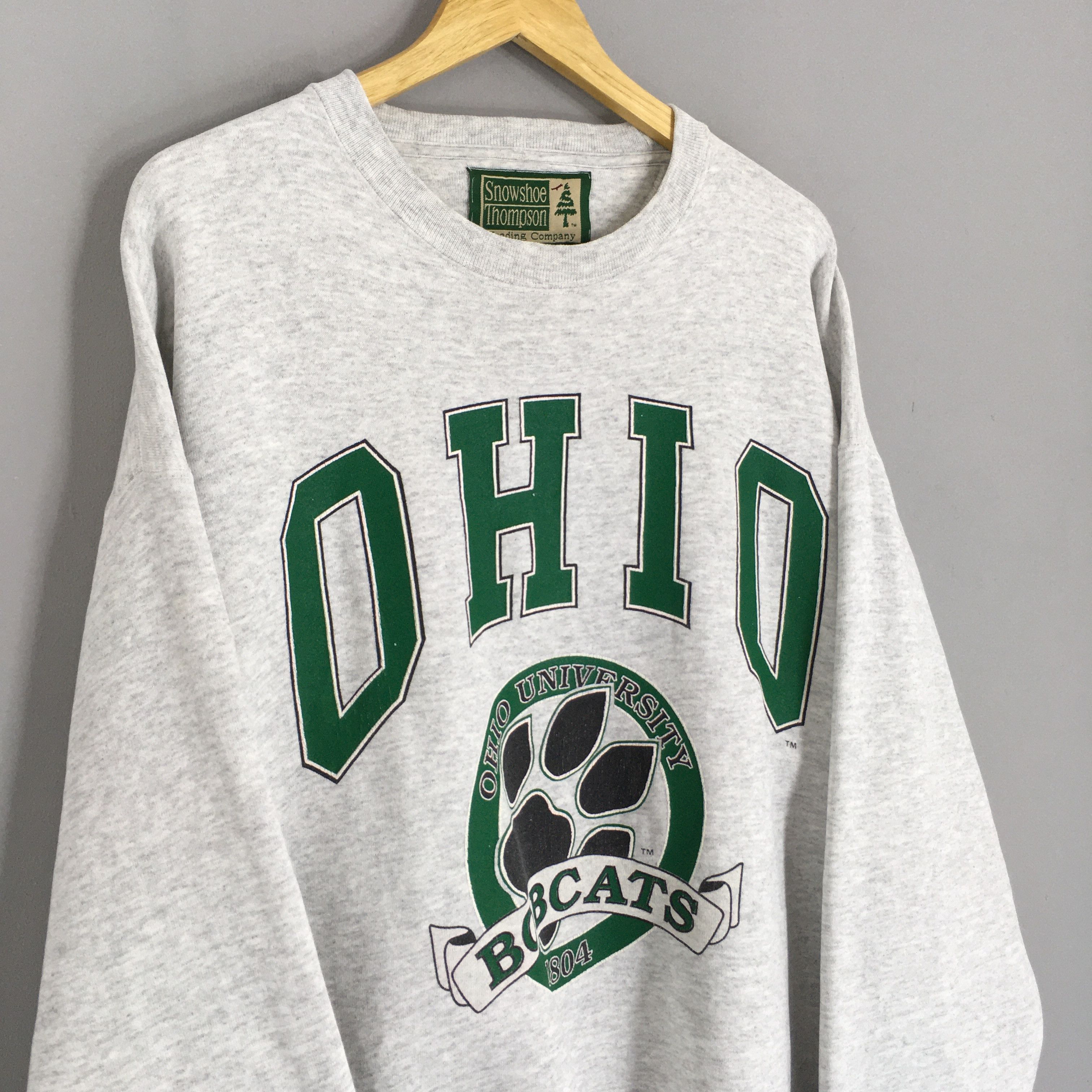 NCAA × Vintage Vintage Ohio Bobcats NCAA Sweatshirt XLarge Size US XL / EU 56 / 4 - 3 Thumbnail