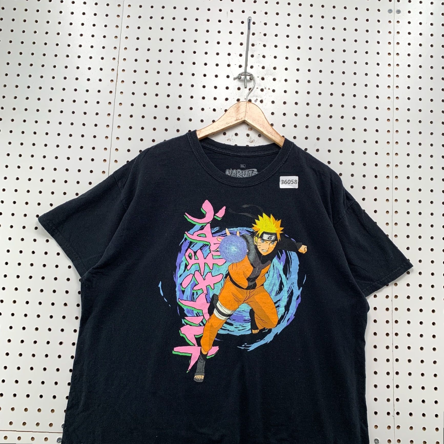 Vintage VINTAGE Naruto Shippuden Anime T-Shirt Mens XL Black Short Sleeve 90s Size US XL / EU 56 / 4 - 2 Thumbnail