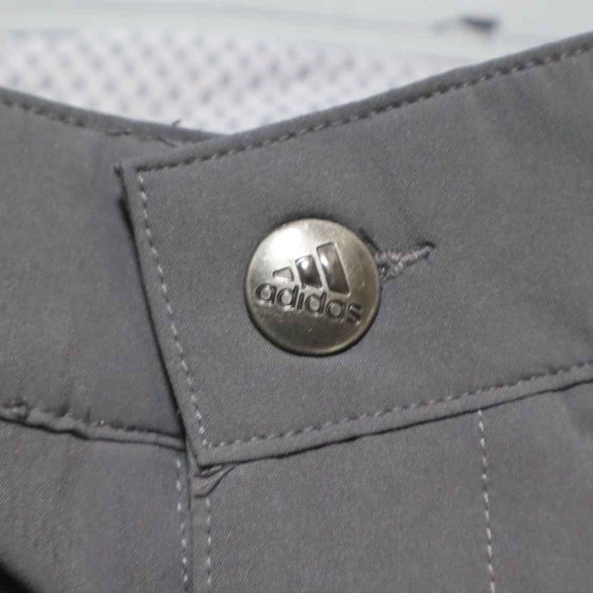 Adidas Adidas Stretch Polyester Woven Golf Shorts Men's 38 Gray Size US 38 / EU 54 - 8 Thumbnail