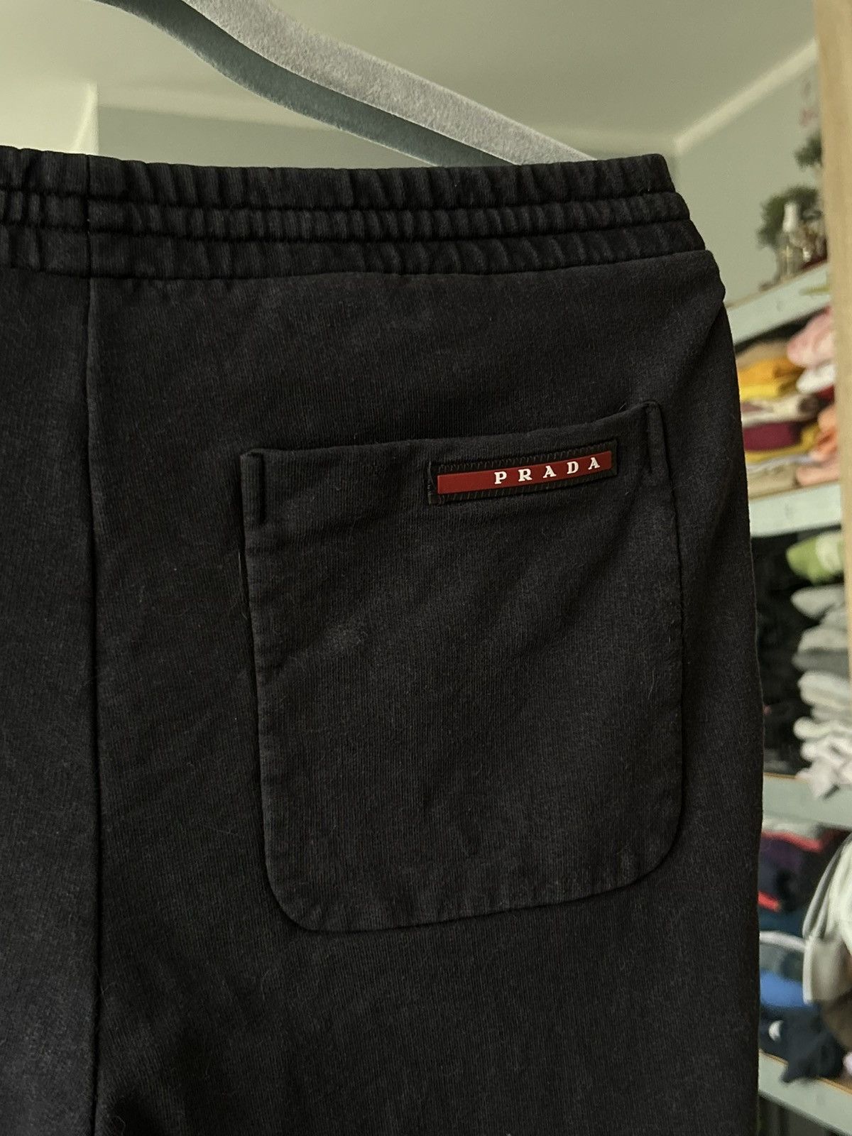 Prada Vintage sweatpants Prada red tab label joggers Size US 30 / EU 46 - 12 Thumbnail