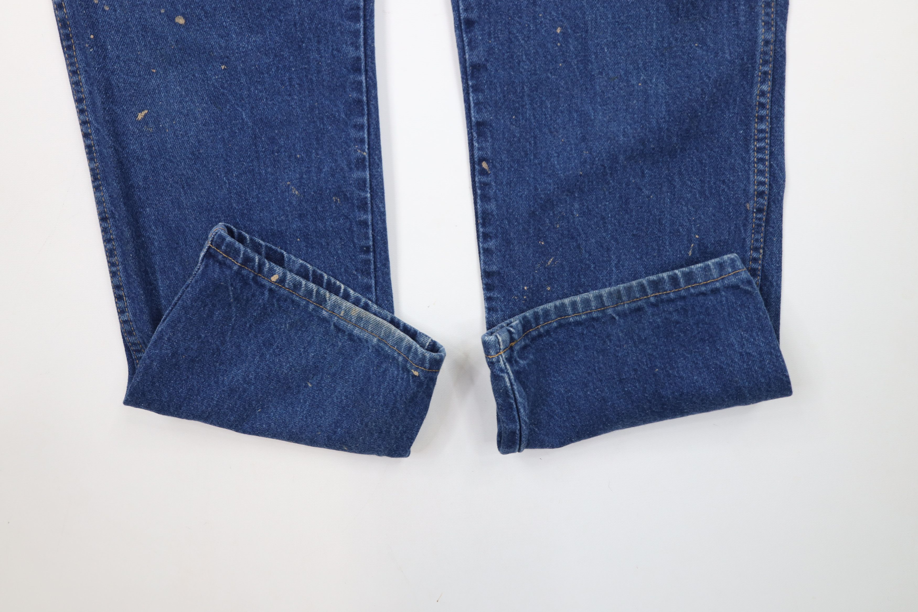 Vintage Vintage 70s 80s Streetwear Straight Leg Denim Jeans Blue USA Size US 34 / EU 50 - 5 Thumbnail
