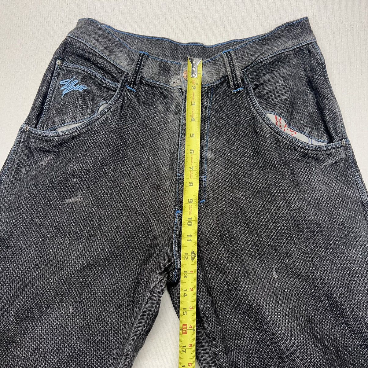 Ecco × Vintage VTG Willie Esco Jeans Grey Denim Duns Faded Baggy Y2K Size US 32 / EU 48 - 23 Thumbnail