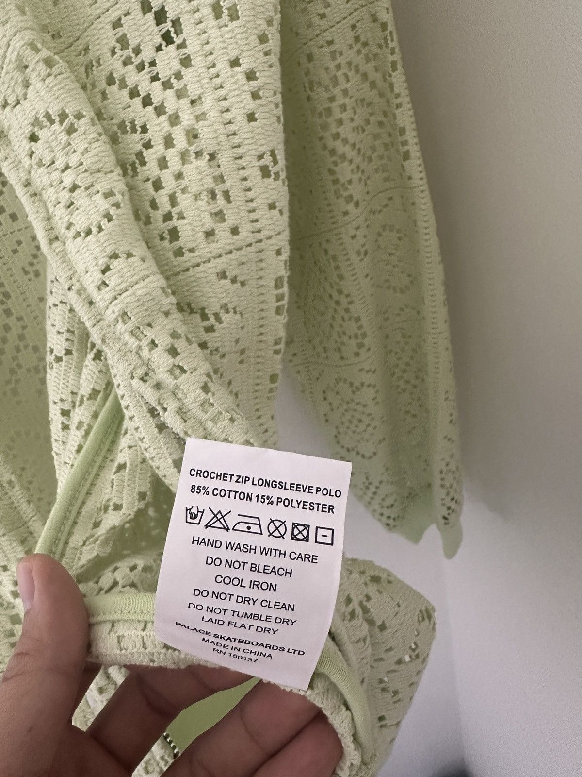 Palace Palace Crochet Zip-up jacket Size US M / EU 48-50 / 2 - 3 Thumbnail