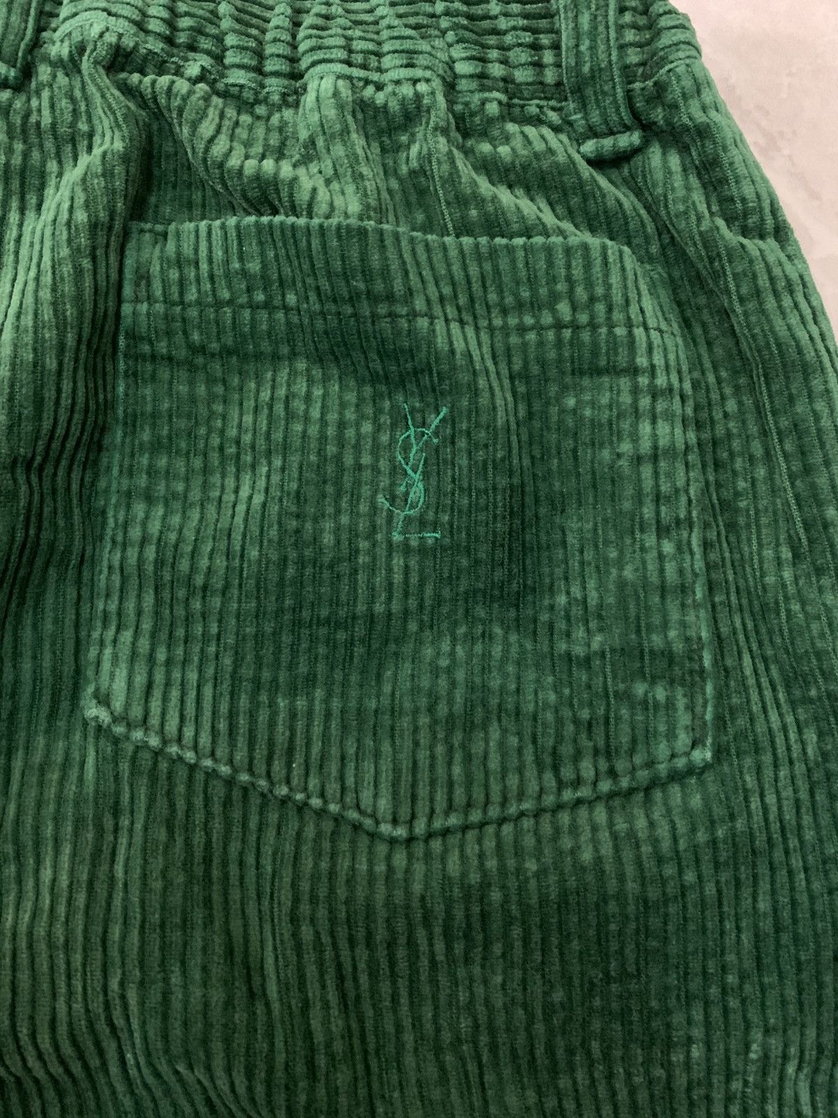 Yves Saint Laurent YSL Yves Saint Laurent Corduroy Pants Size 23" - 4 Thumbnail