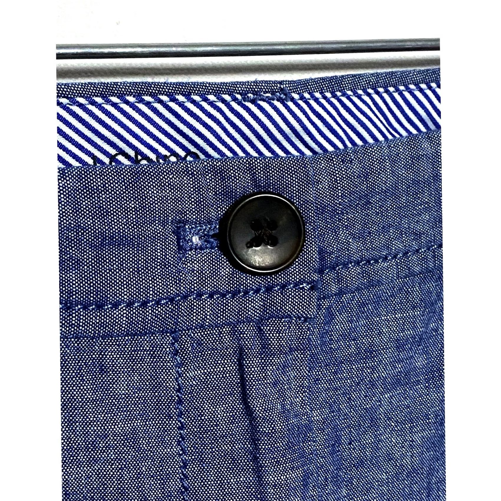 Talbots Talbots Pants Womens 12 Blue Girlfriend Chino Chambray Coastal Classic Minimalist Chic Size 34" / US 12 / IT 48 - 5 Thumbnail