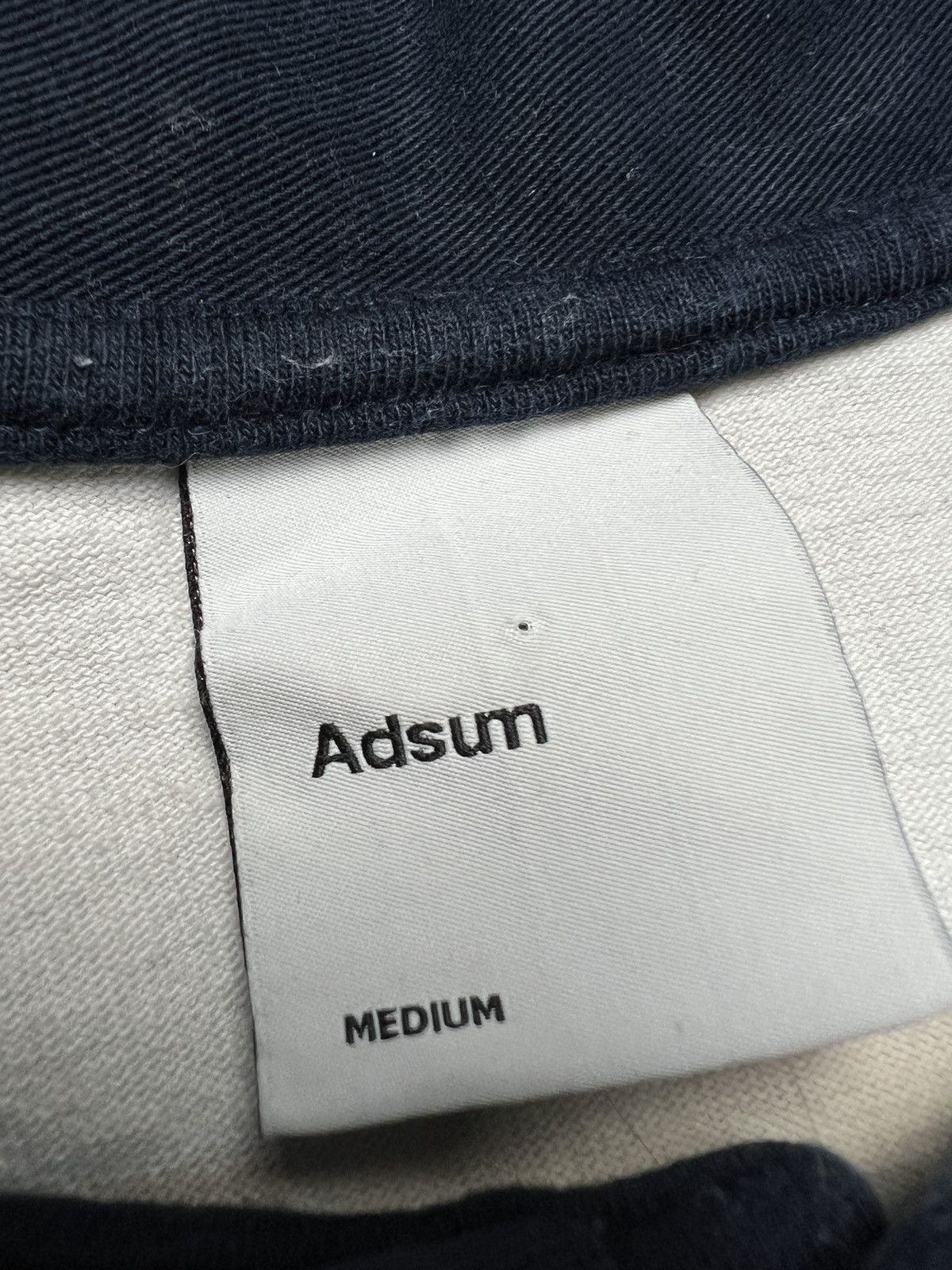 Adsum Adsum Striped Cotton Jersey 1/4 Half-Zip Rugby Shirt y2k lux Size US M / EU 48-50 / 2 - 5 Thumbnail