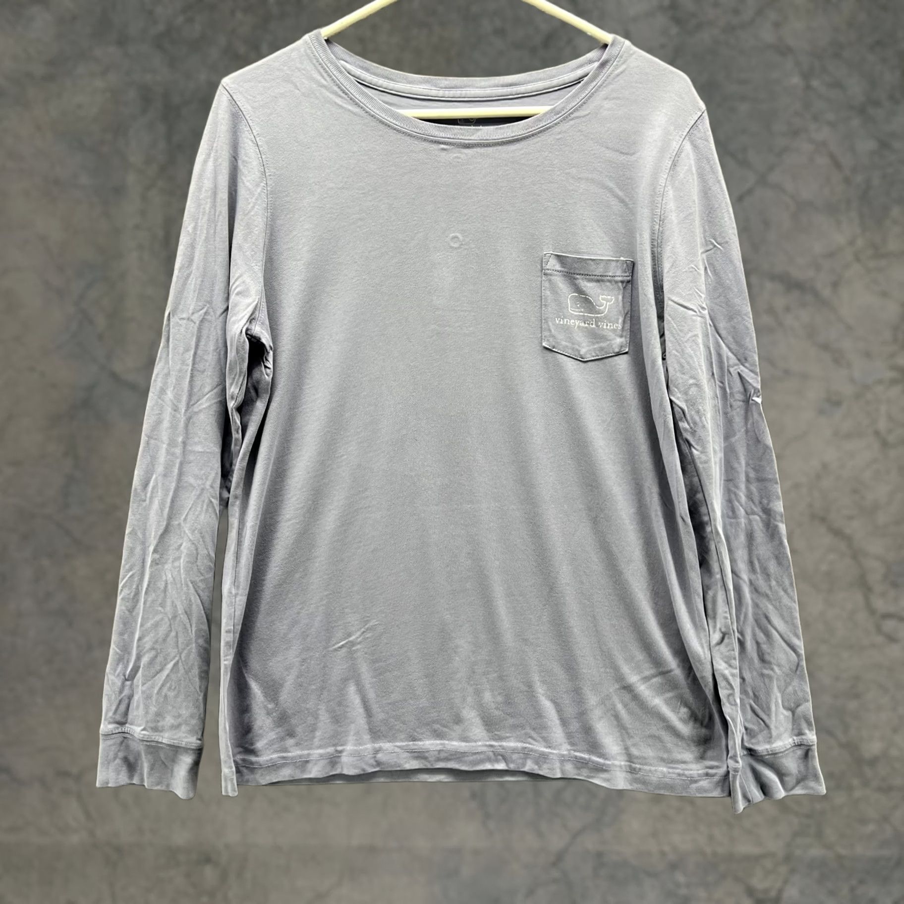 Vineyard Vines Vineyard Vines Shirt Mens Small Gray Long Sleeve Whale Graphic Tee Tagless S Gray Crew Neck T-Shirt Size US S / EU 44-46 / 1 - 1 Thumbnail