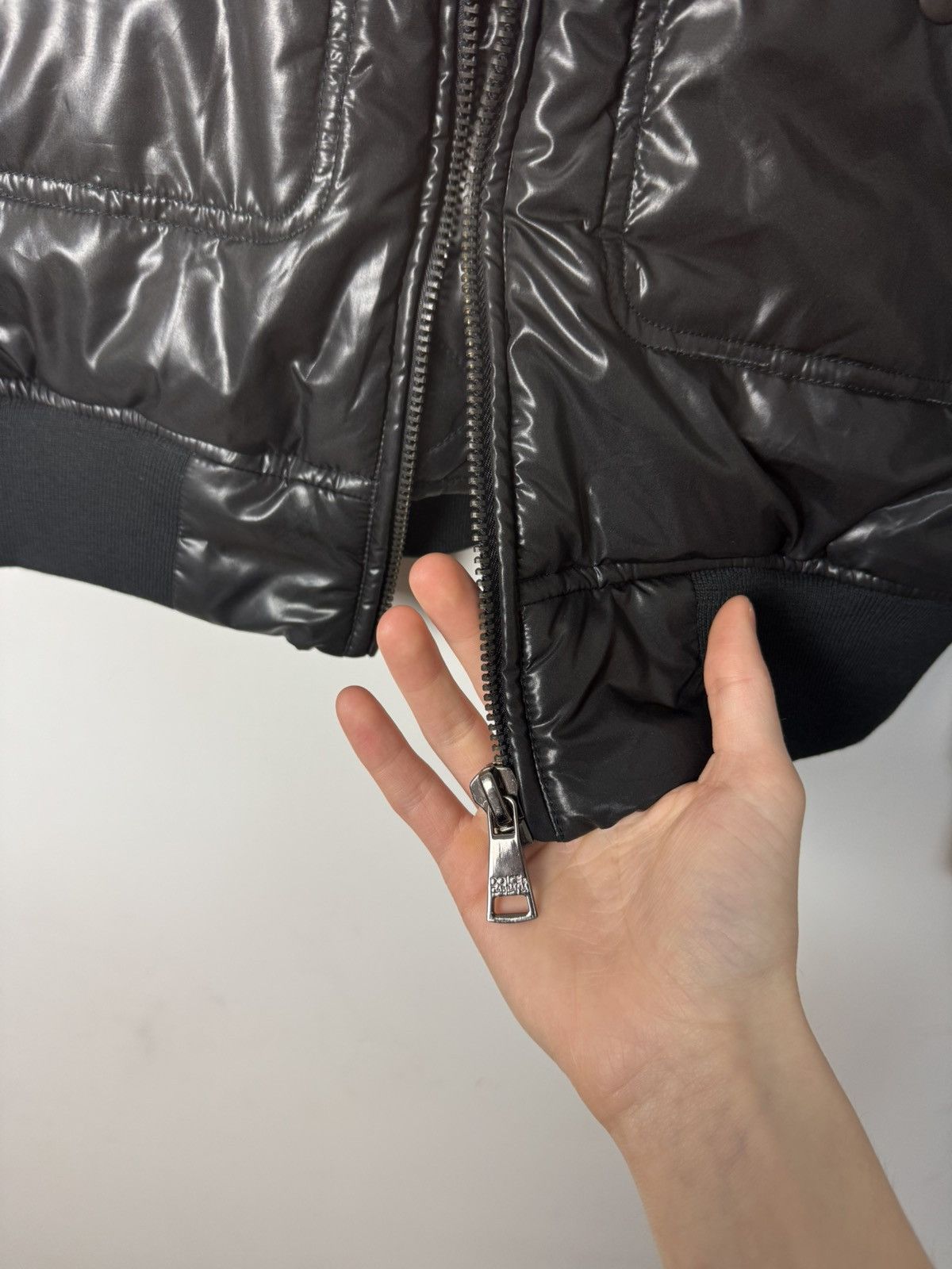 Dolce & Gabbana BNWT Dolce & Gabbana Coated Multi-Pocket Bomber Jacket Black Size US M / EU 48-50 / 2 - 11 Thumbnail