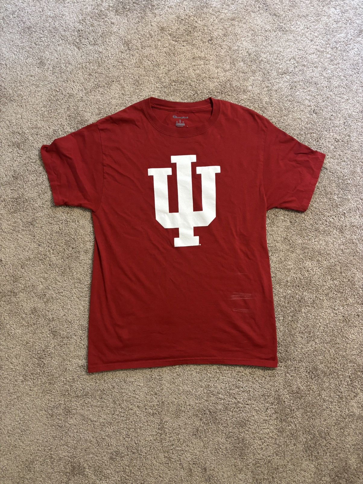 Vintage Red Indiana Univeristy Tee Size US S / EU 44-46 / 1 - 1 Thumbnail