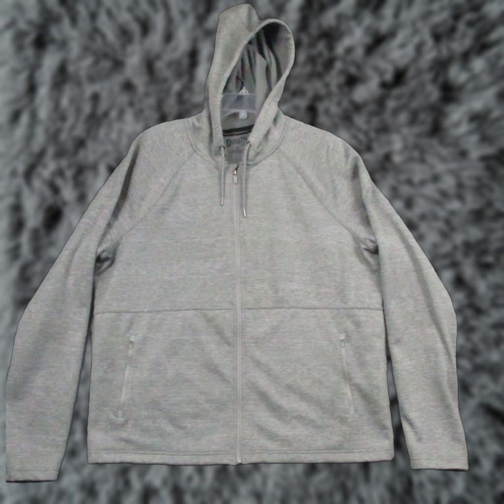 Vintage Duluth Hiking Jacket XL Gray Men's Windbreaker Zip Pockets Thumb Holes Embroidered Zipper Practical Outdoor Size US XL / EU 56 / 4 - 1 Thumbnail