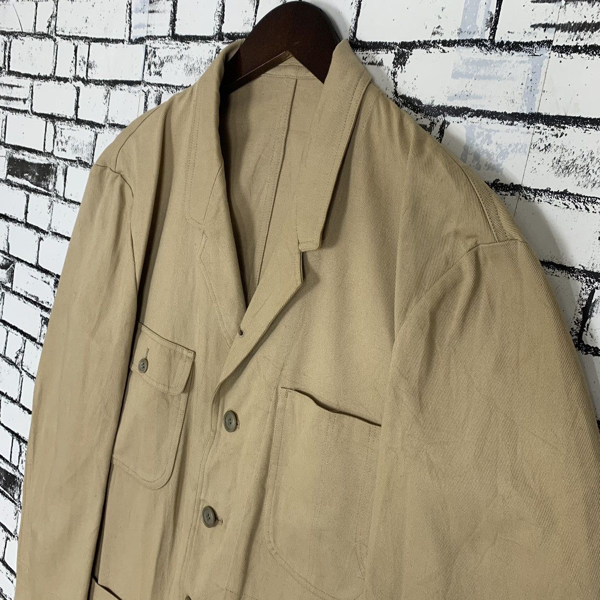 Yohji Yamamoto Y’s Bis Le Blue Collar by Yohji Yamamoto Coat Jacket Size US M / EU 48-50 / 2 - 3 Thumbnail
