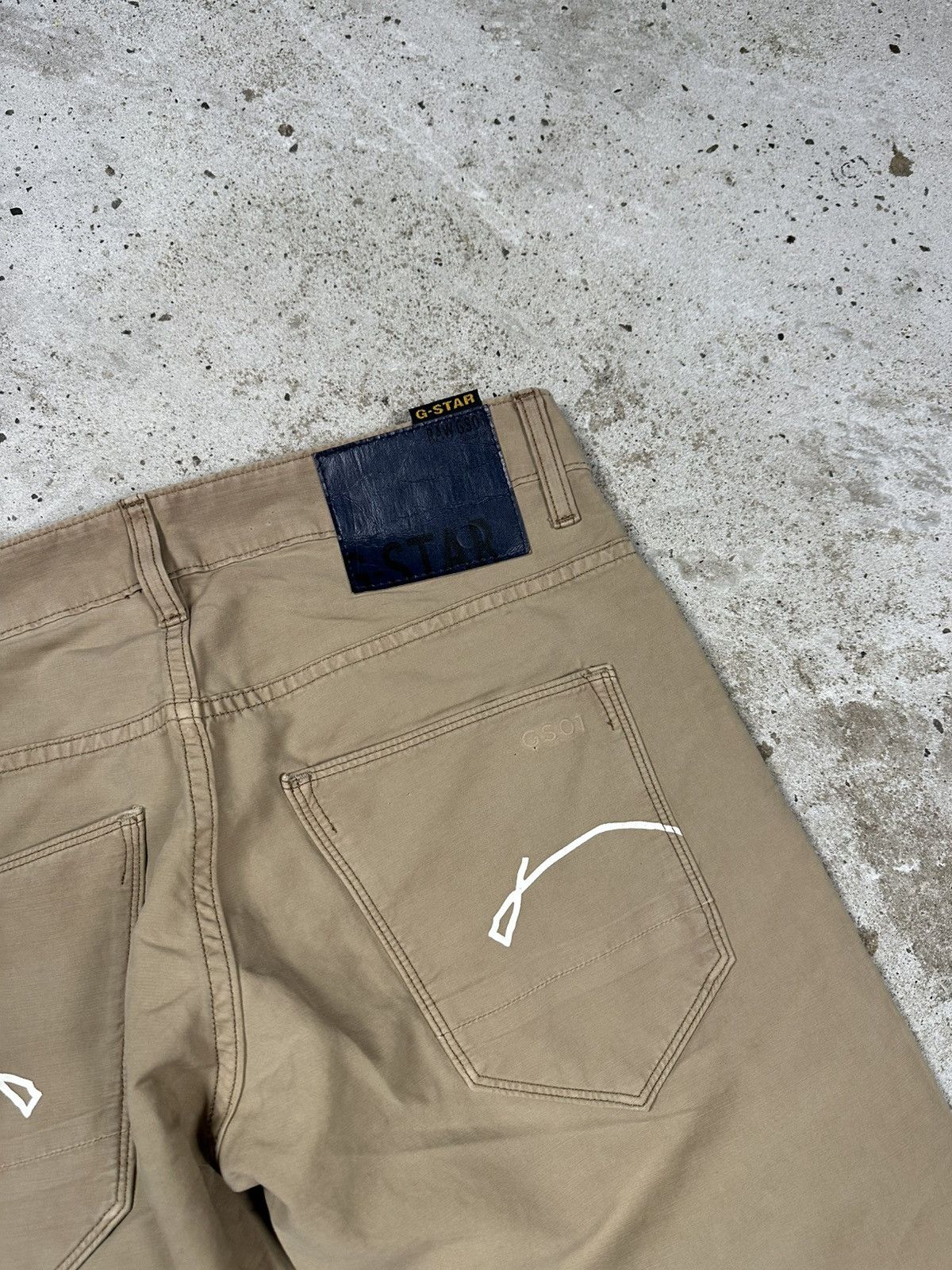 G-Star Vintage Y2K G Star Raw Morris Low Straight Coj Pants Size US 29 - 16 Thumbnail