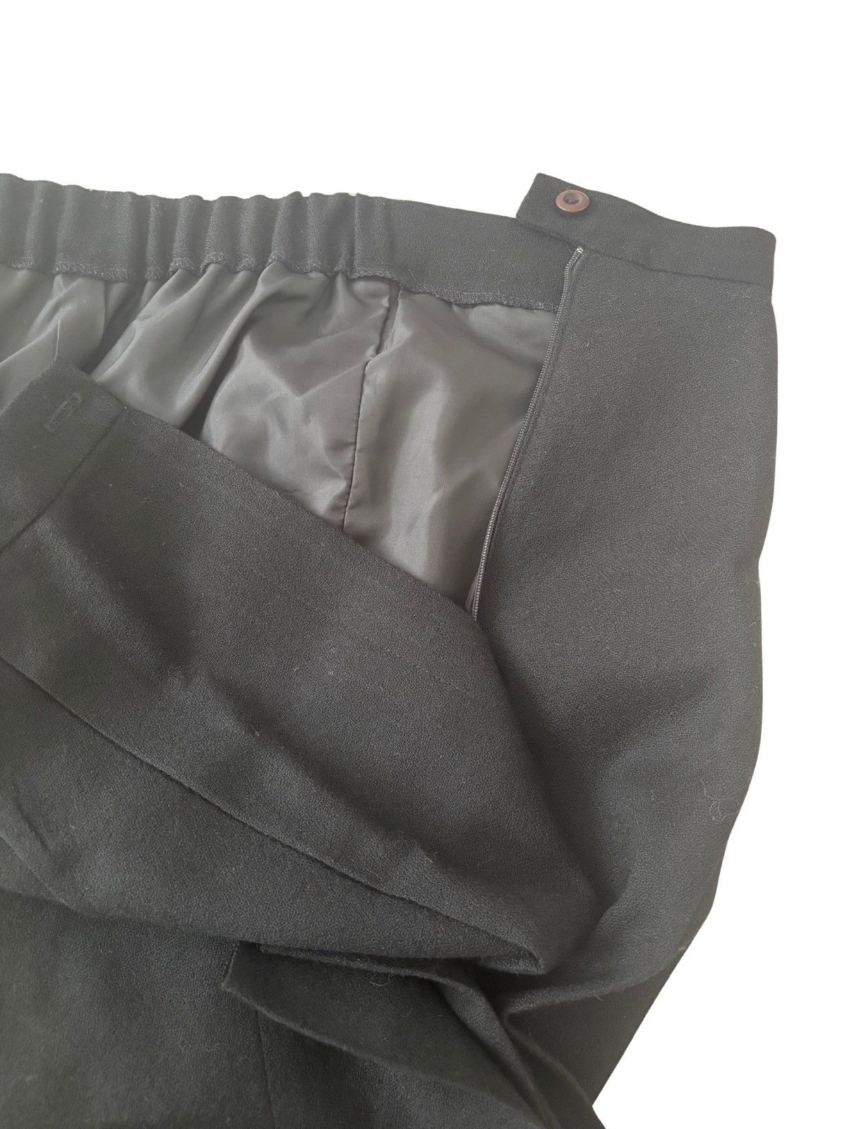 Harve Benard Women’s black wool pants.wp1217 Size 36" / US 14 / IT 50 - 7 Thumbnail