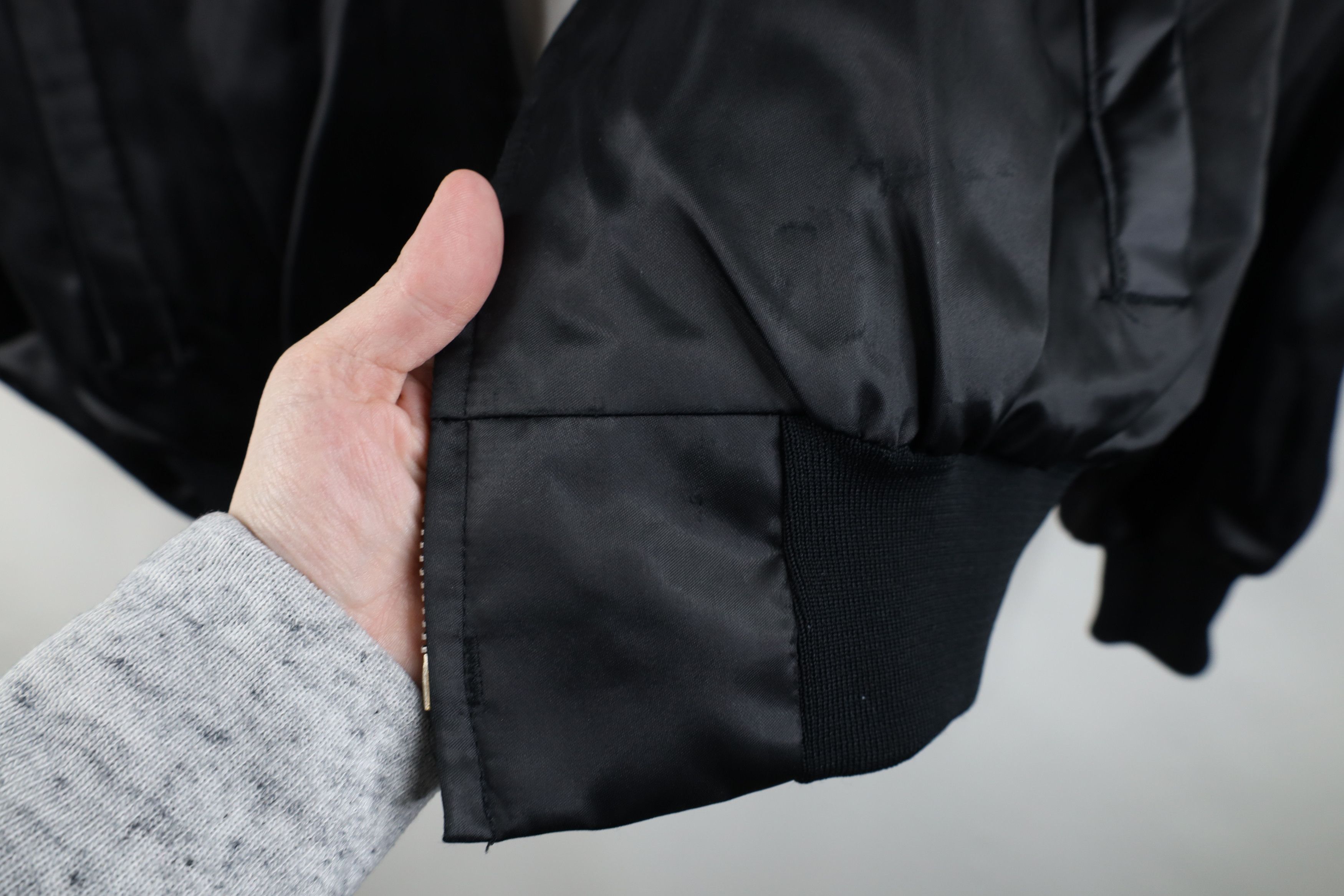 Vintage Vintage 80s 90s Music Festival Satin Bomber Jacket USA Size US XL / EU 56 / 4 - 7 Thumbnail