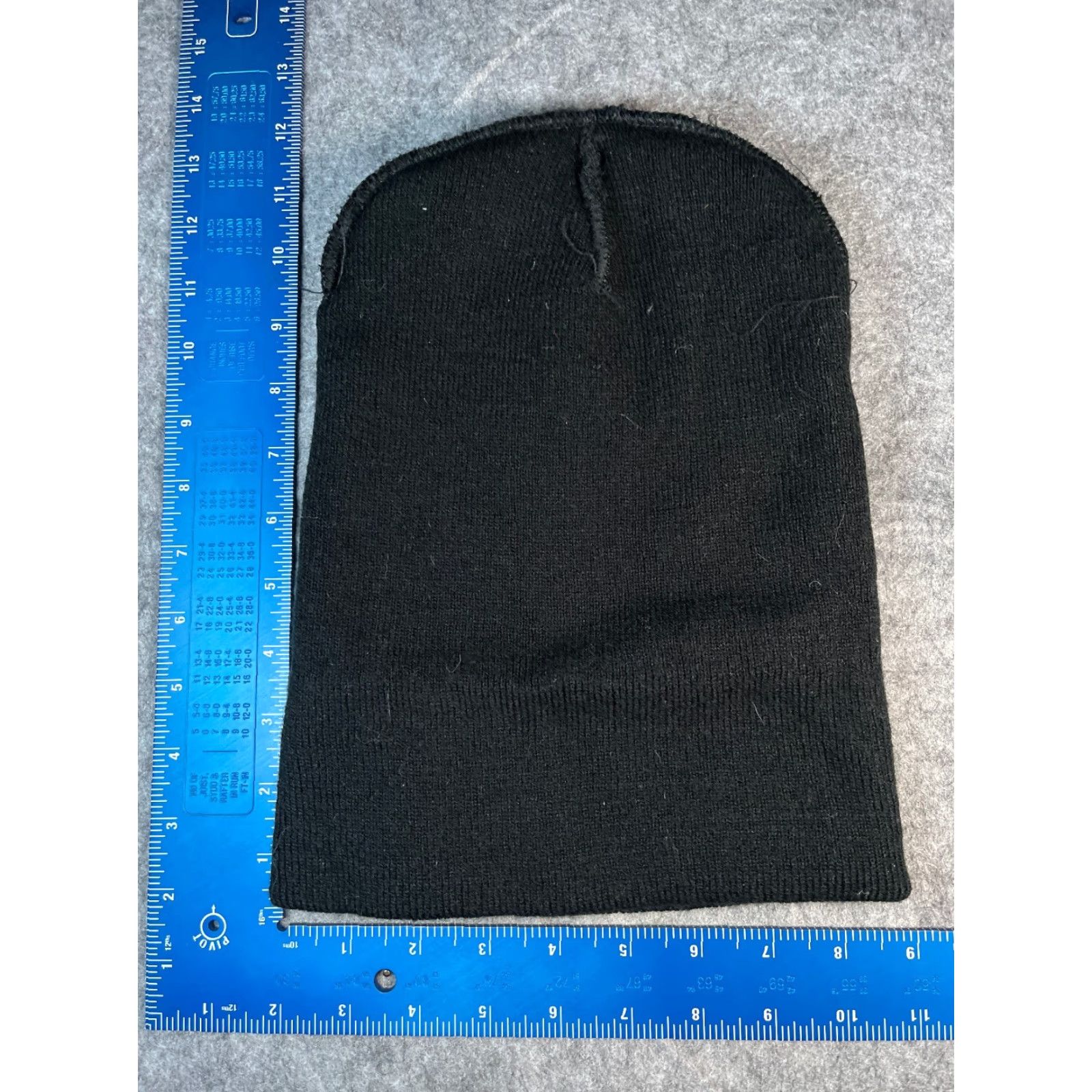 Vintage Bayside Beanie Hat One Size Black Knit 100% Acrylic Hip Hop Logo Unisex Adults Adult One Size Bayside Beanie Black Size ONE SIZE - 6 Thumbnail