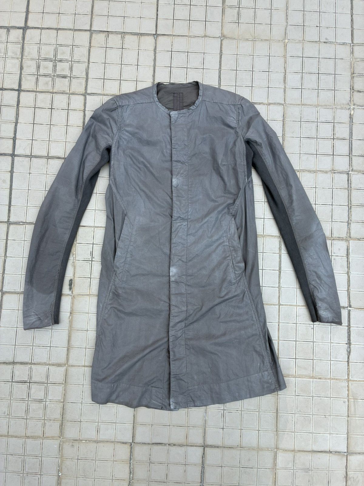 Rick Owens Rick Owens DRKSHDW 2018FW Waxed Jacket Size US S / EU 44-46 / 1 - 1 Thumbnail