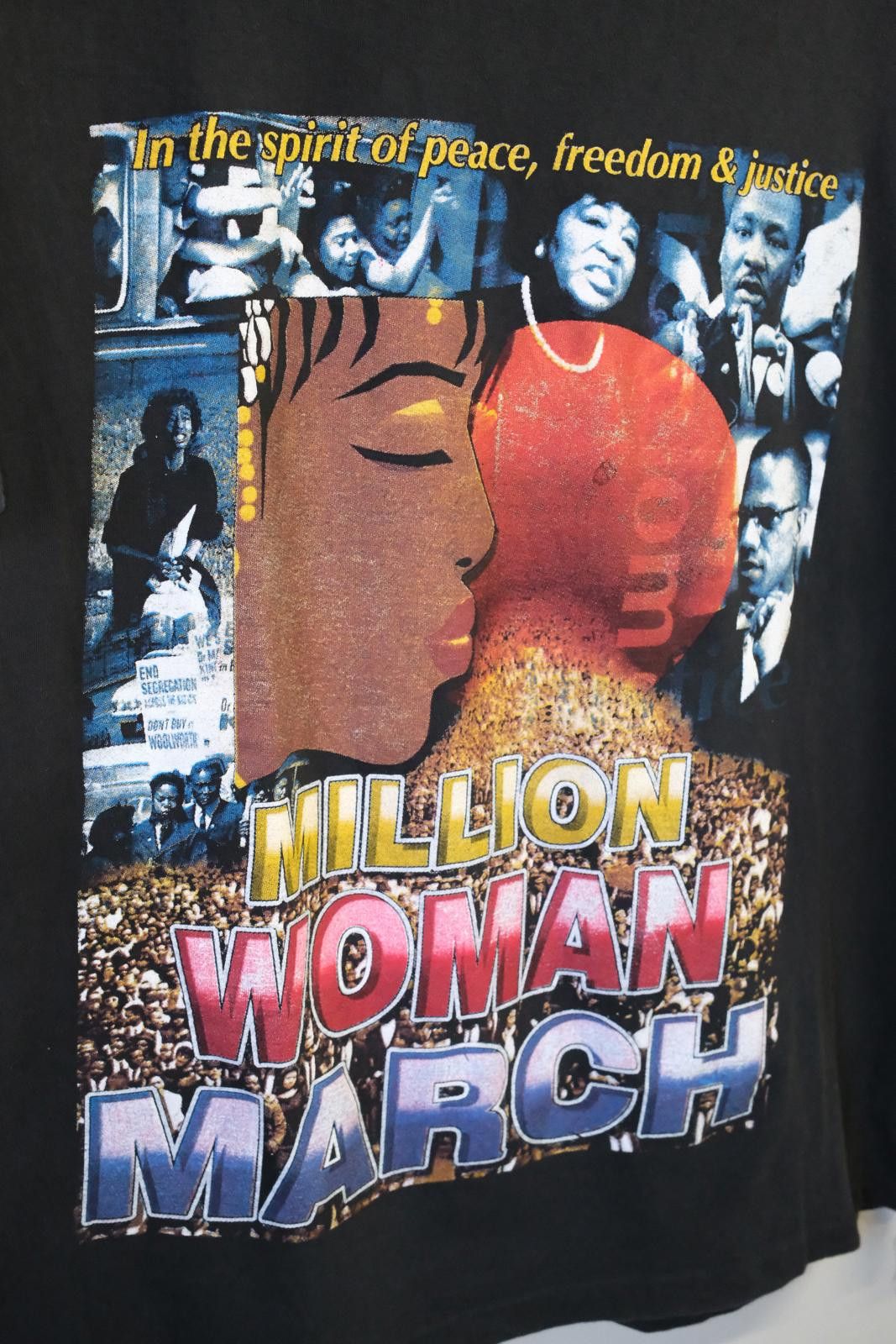 Vintage 97' Shor Hills Tee Million Woman March Rap T-Shirt Size XXL / US 16-18 / IT 52-54 - 3 Thumbnail