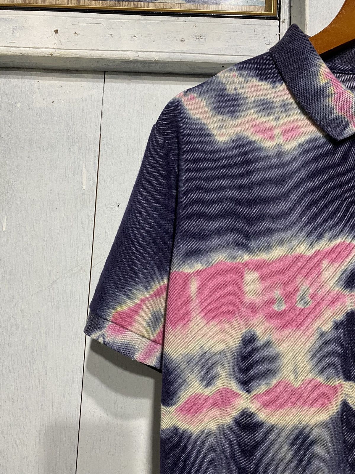 Designer × Japanese Brand × Sonic Lab Sonic Lab Tie Dye Polo Tee Size US M / EU 48-50 / 2 - 4 Thumbnail