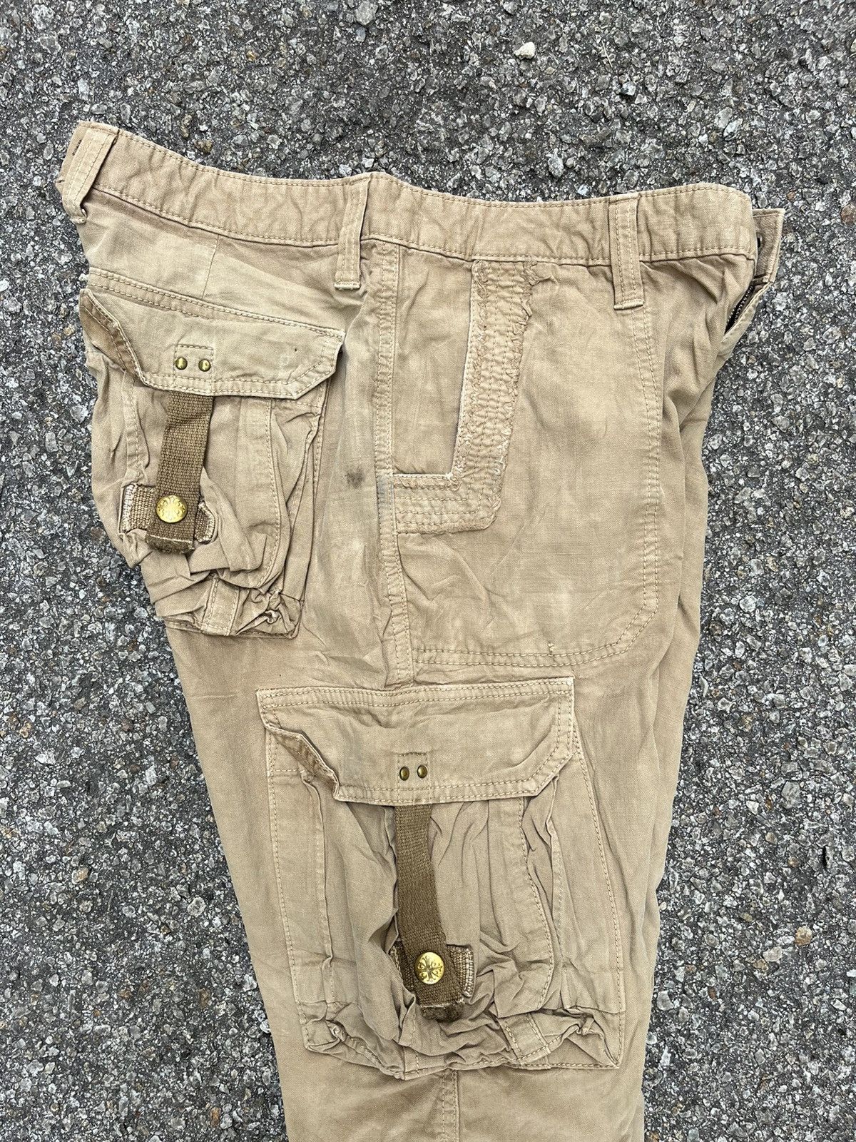 If Six Was Nine Flare Vintage 90s Surplus Nippon Tactical Bondage Cargo Size US 32 / EU 48 - 12 Thumbnail