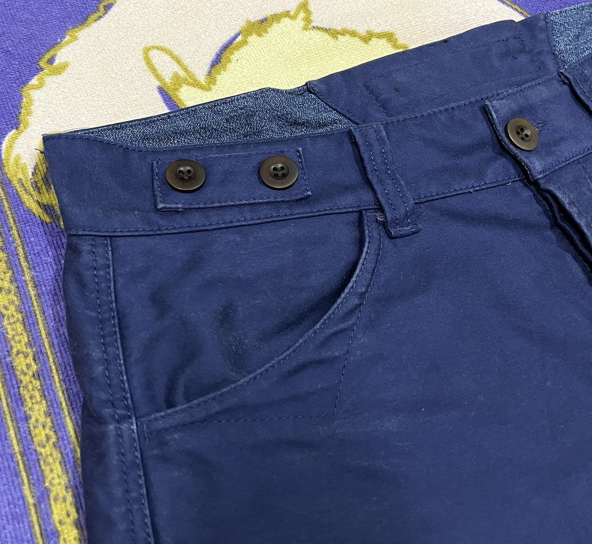 Comme des Garcons COMME des GARCONS Junya Watanabe Rare Design Pant France Size US 36 / EU 52 - 8 Thumbnail