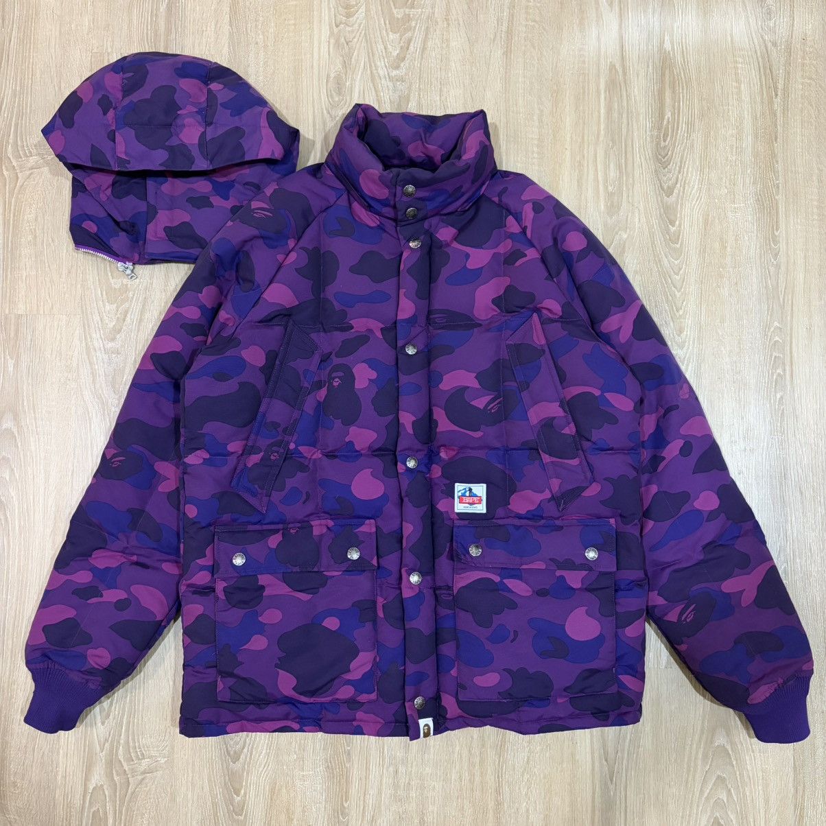 Bape Bape 1st.camo Jacket down puffer"mountain sports" Size US L / EU 52-54 / 3 - 2 Thumbnail