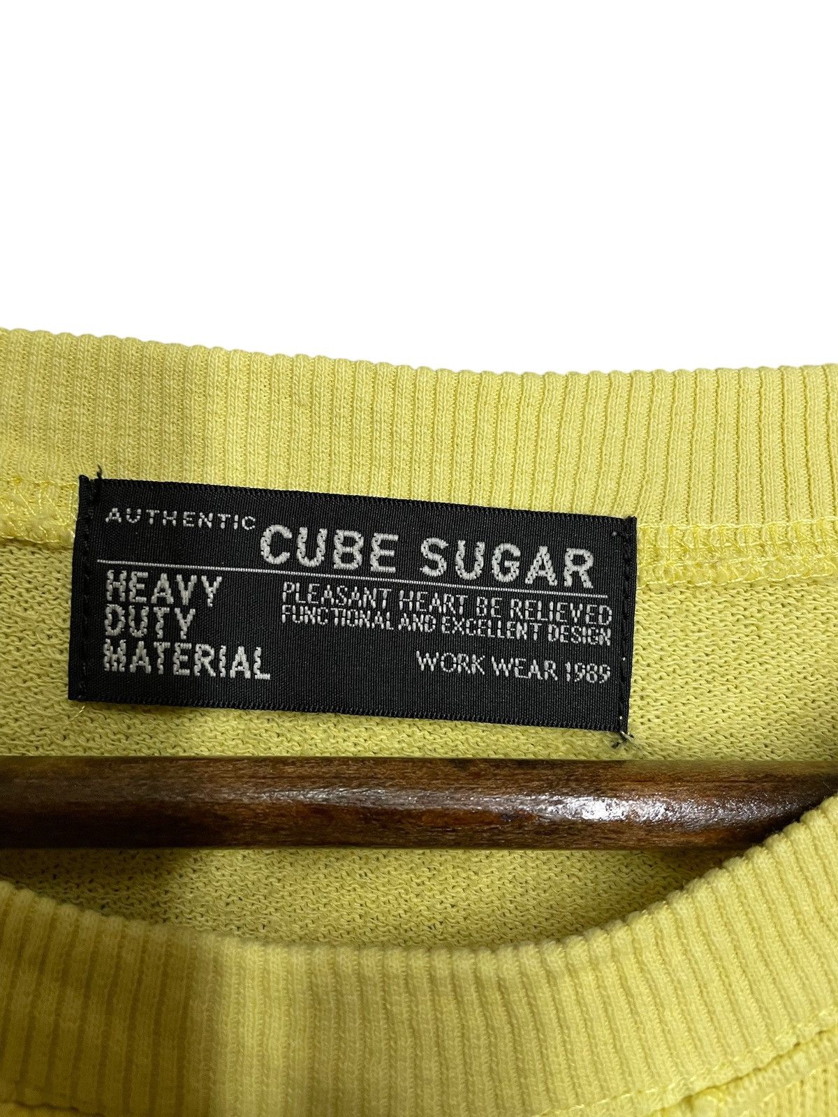 Vintage Cube sugar big logo sweatshirt Size US L / EU 52-54 / 3 - 6 Thumbnail