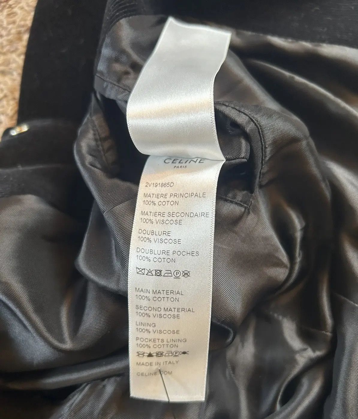 Celine Celine by Hedi Slimane Corduroy Teddy Jacket Size US S / EU 44-46 / 1 - 5 Thumbnail