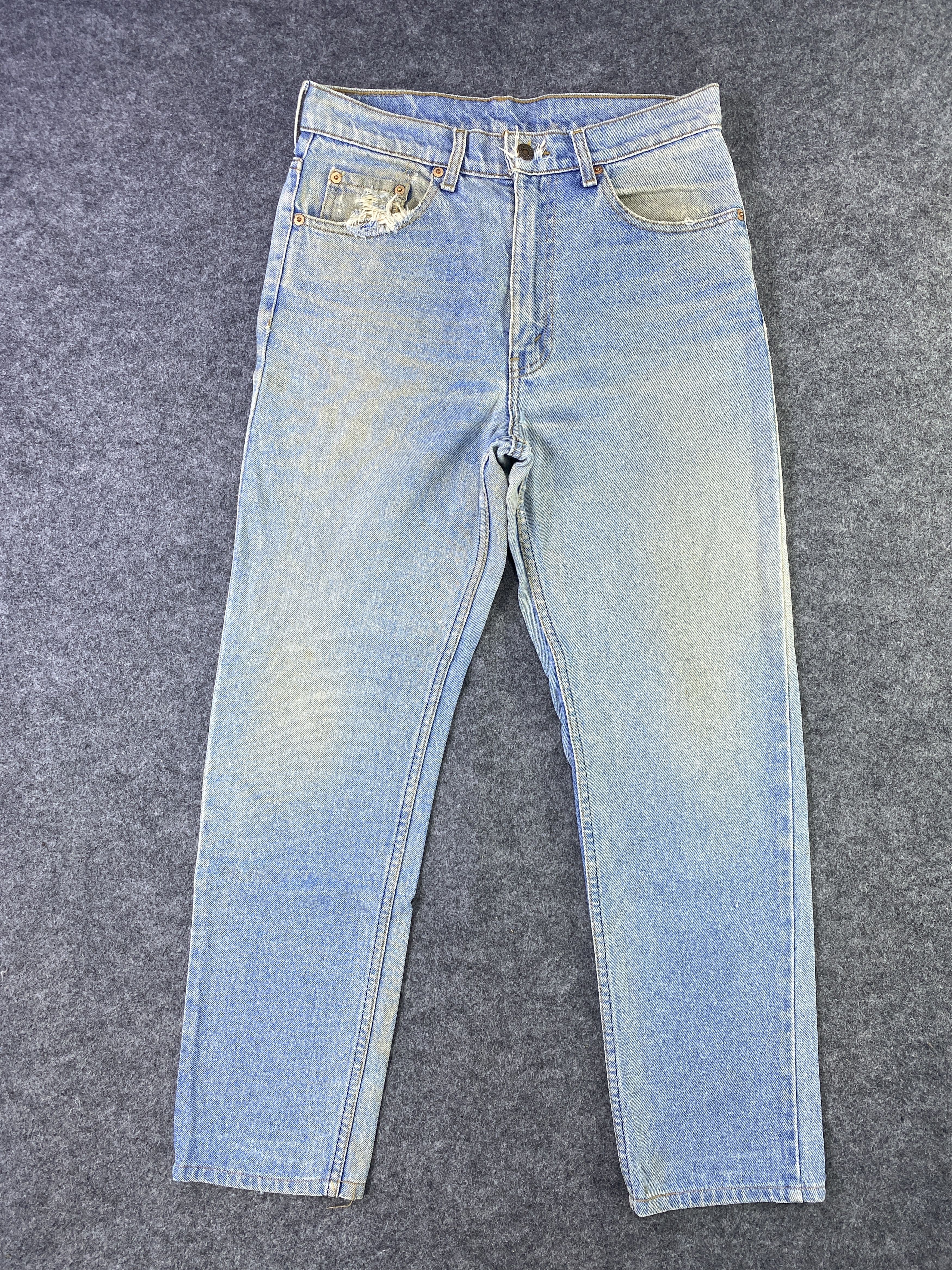 Levi's VINTAGE LEVI'S 606 BLUE WASH JEANS-J886 Size US 30 / EU 46 - 1 Thumbnail