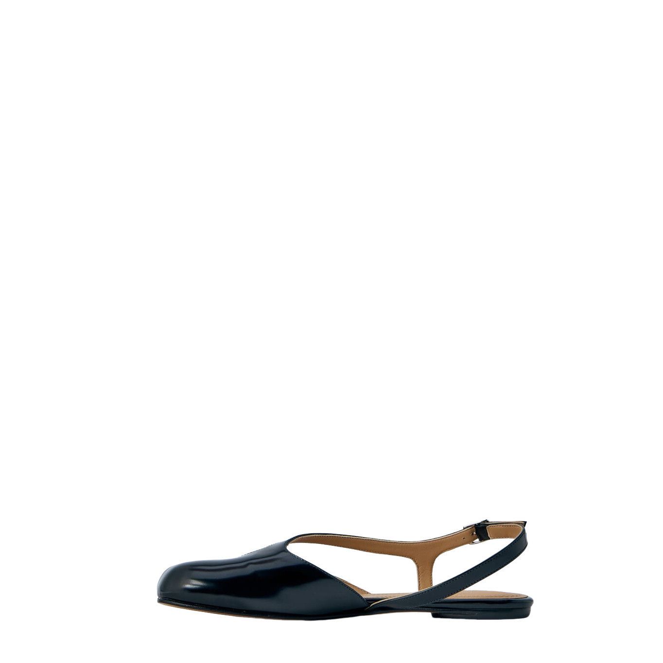 Maison Margiela MAISON MARGIELA Black Tabi Flat Slingbacks New & Authentic ( Size US 6 / IT 36 - 4 Thumbnail