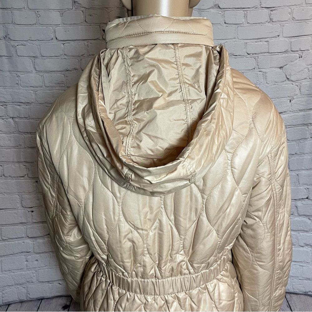 Kate Spade NWT New $260 Kate Spade Relaxed Belted Onion Quilted Jacket Size XS / US 0-2 / IT 36-38 - 5 Thumbnail