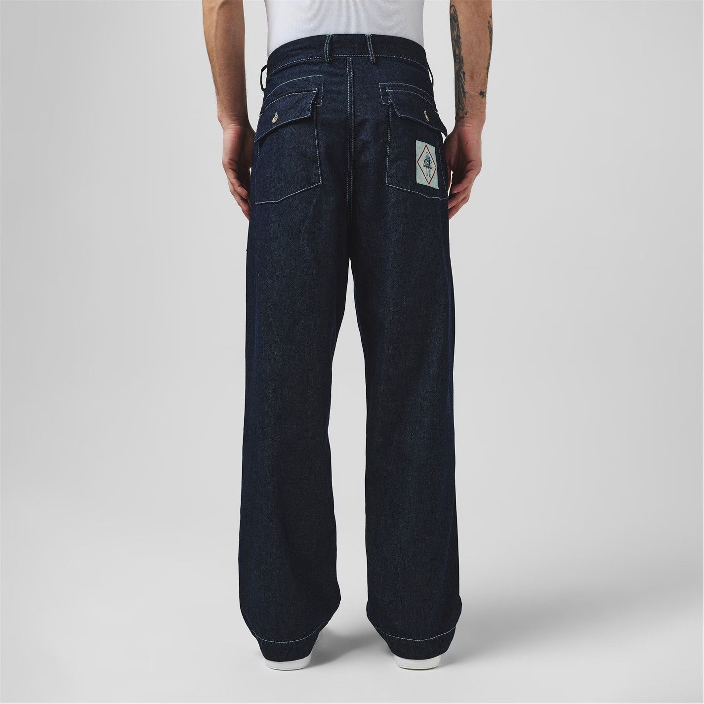 C.P. Company o1g2r1mq0426 Straight Leg Jeans in Blue Size US 32 / EU 48 - 4 Thumbnail