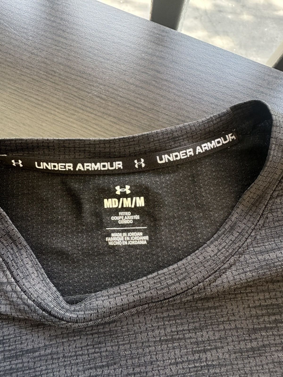 Under Armour Under Armour Men’s Black Short Sleeve Athletic Gym Shirt Med Size US M / EU 48-50 / 2 - 3 Thumbnail