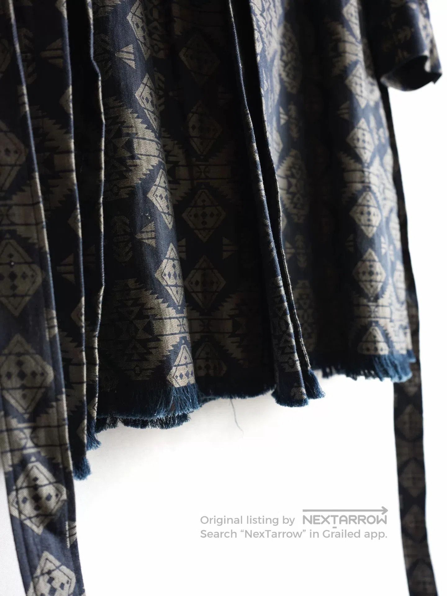 Yohji Yamamoto Yohji Yamamoto Geometric Layered Long Shirt. Size S / US 4 / IT 40 - 8 Thumbnail