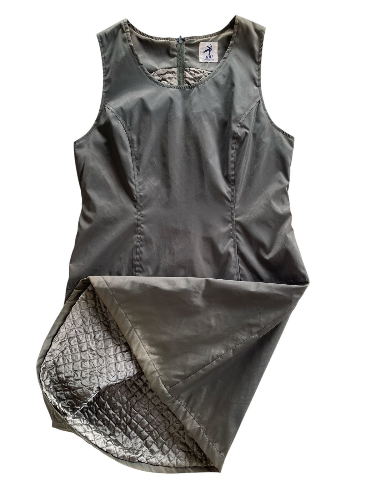 Issey Miyake Hai Sporting Gear Sleeveless Nylon Dress Size M / US 6-8 / IT 42-44 - 5 Thumbnail