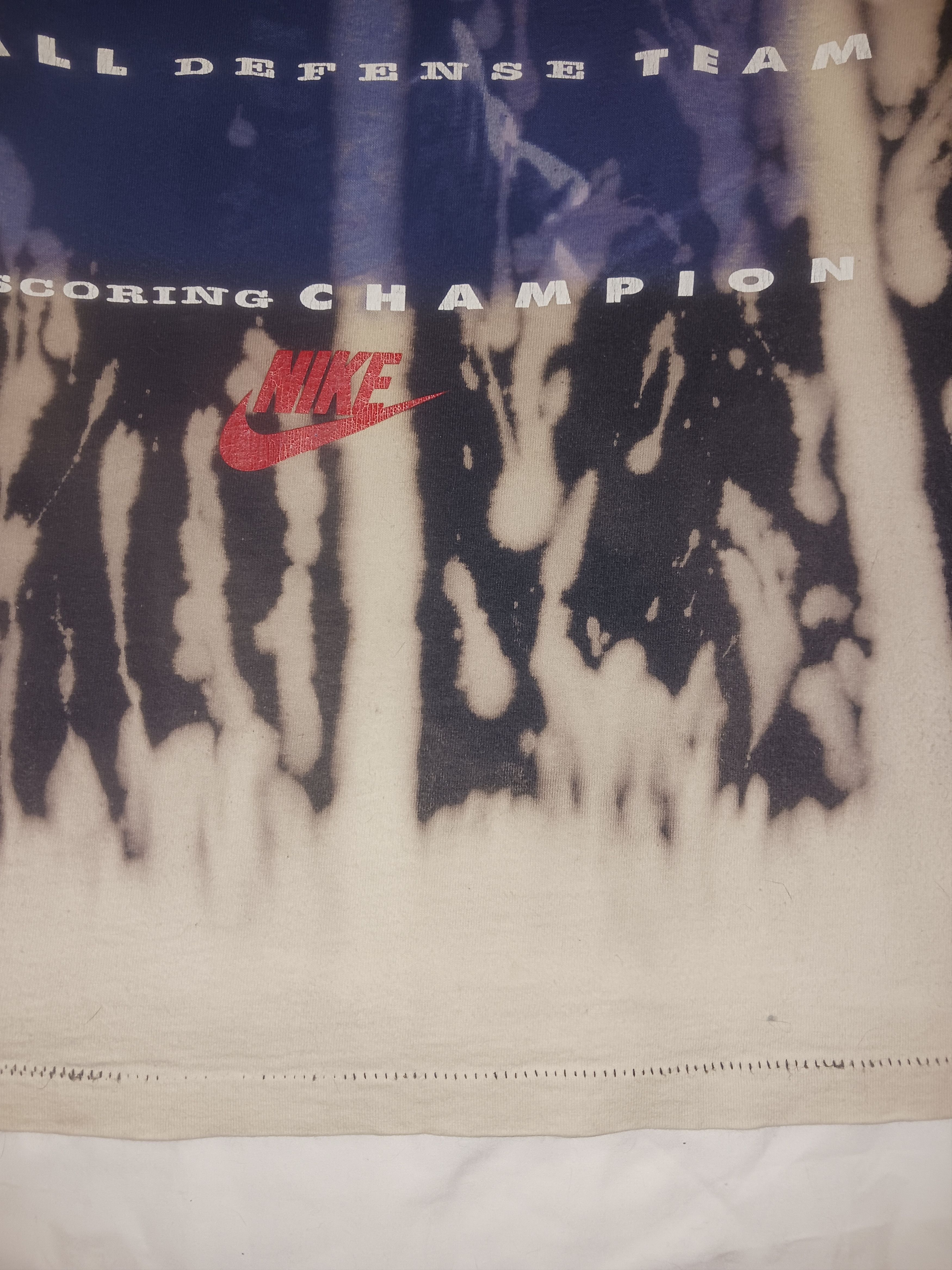 Nike Grey Tag Nike Michael Jordan 1992/1993 Vintage t- shirt Size US L / EU 52-54 / 3 - 6 Thumbnail