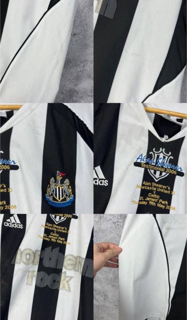 Adidas Newcastle United Adidas 2003 Northern Jersey Size 2XL` Size US XXL / EU 58 / 5 - 4 Thumbnail
