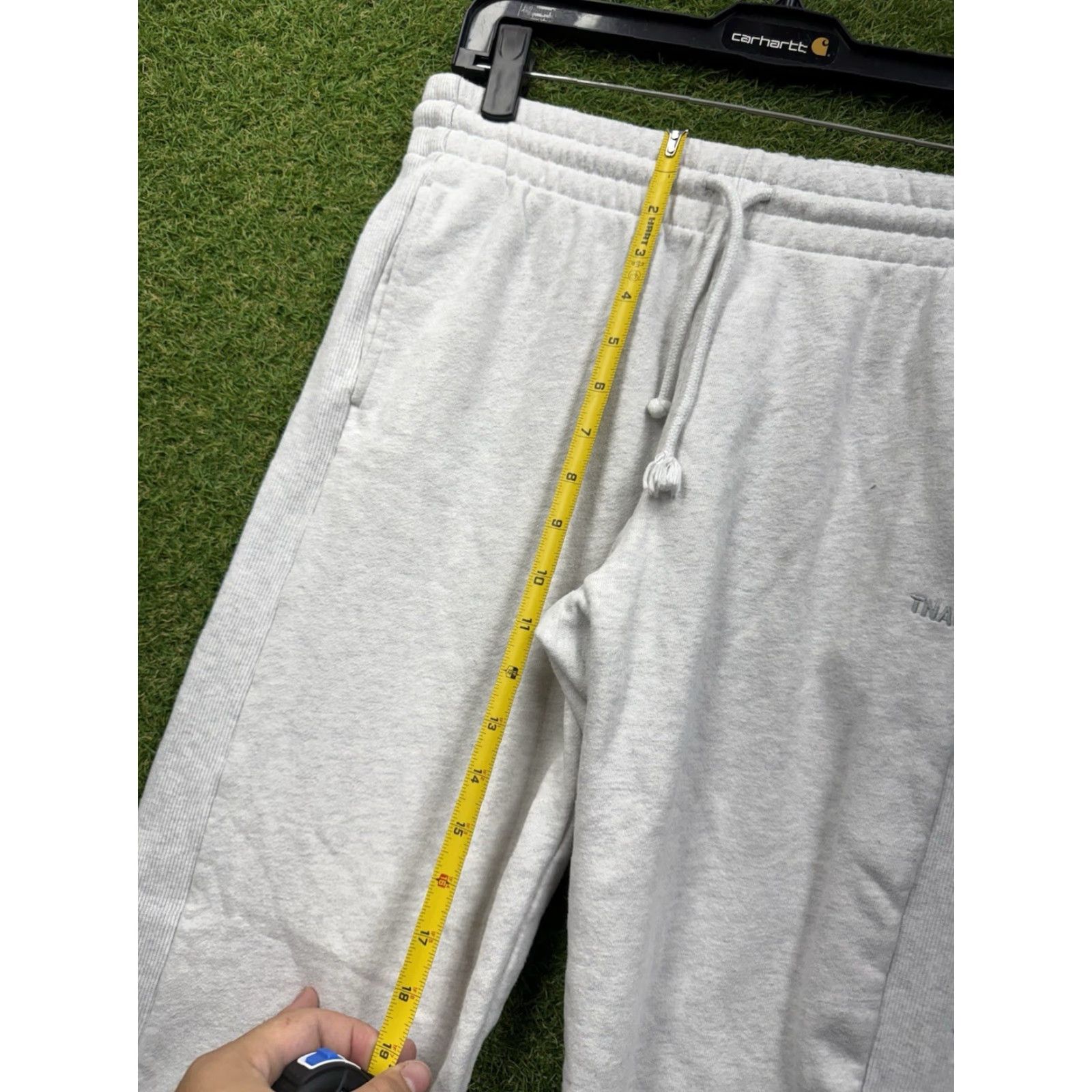TNA TNA Sweatpants Womens Small Cozy Fleece Mega Fit Thick Lounge Casual Comfort Gray Cotton Size 28" / US 6 / IT 42 - 7 Thumbnail