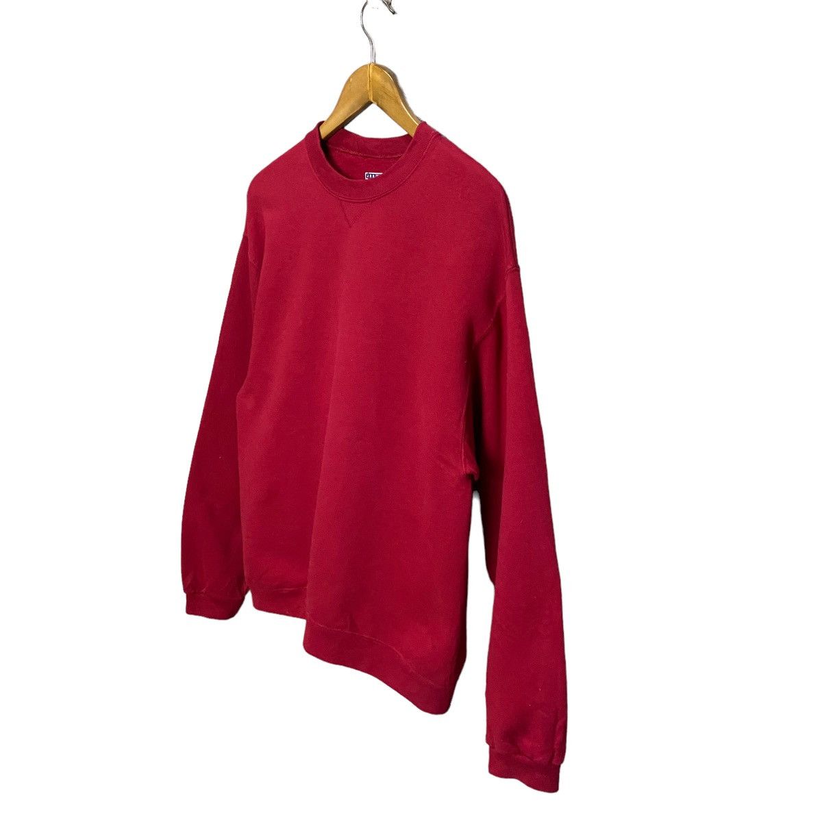 Jerzees × Vintage Jersers Vintage Plain Red Sweatshirt Size US M / EU 48-50 / 2 - 3 Thumbnail