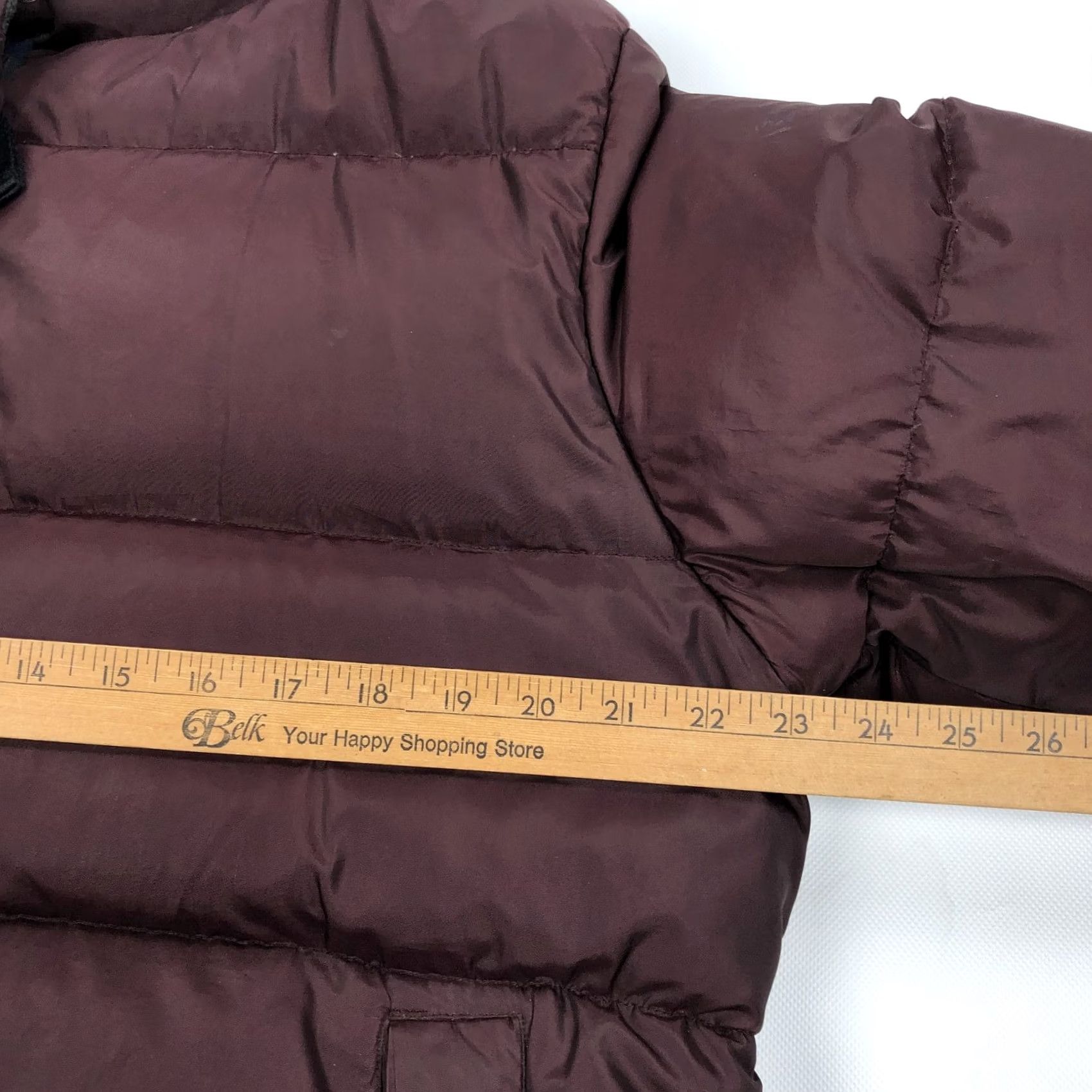 Gap GAP Mens L Maroon Puffer Jacket Down Feather Insulated Vintage Jacket Women? No Size US L / EU 52-54 / 3 - 7 Thumbnail