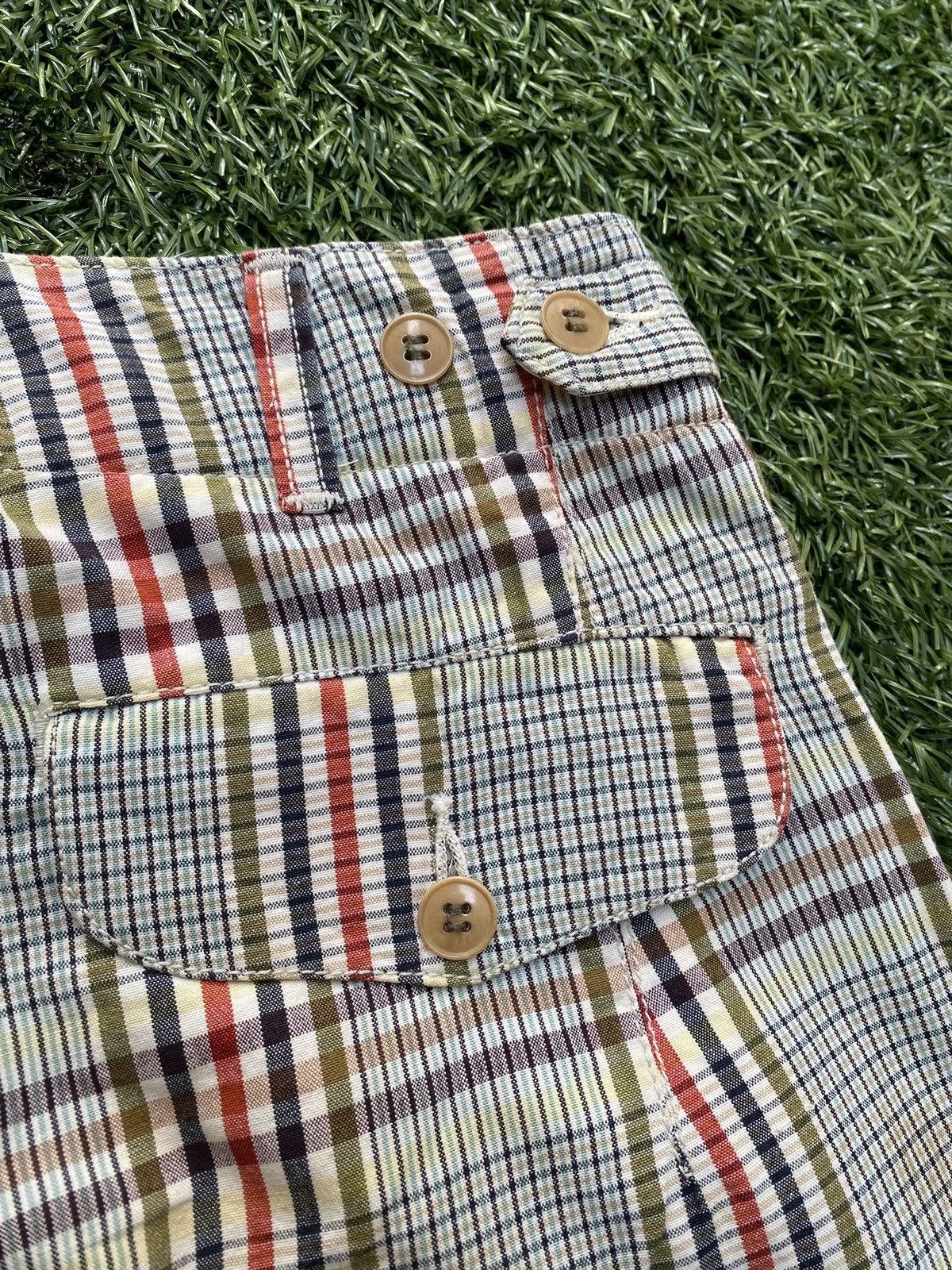 Nigel Cabourn Vintage Nigel Cabourn Plaid Pants Size US 30 / EU 46 - 13 Thumbnail