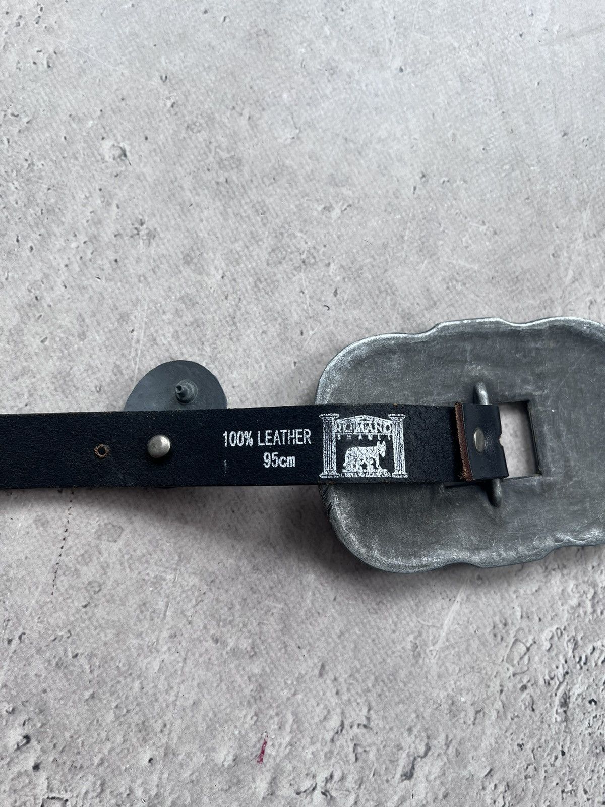 If Six Was Nine × Vintage Retro punk rock design genuine leather belt aesthetic y2k Size ONE SIZE - 10 Thumbnail
