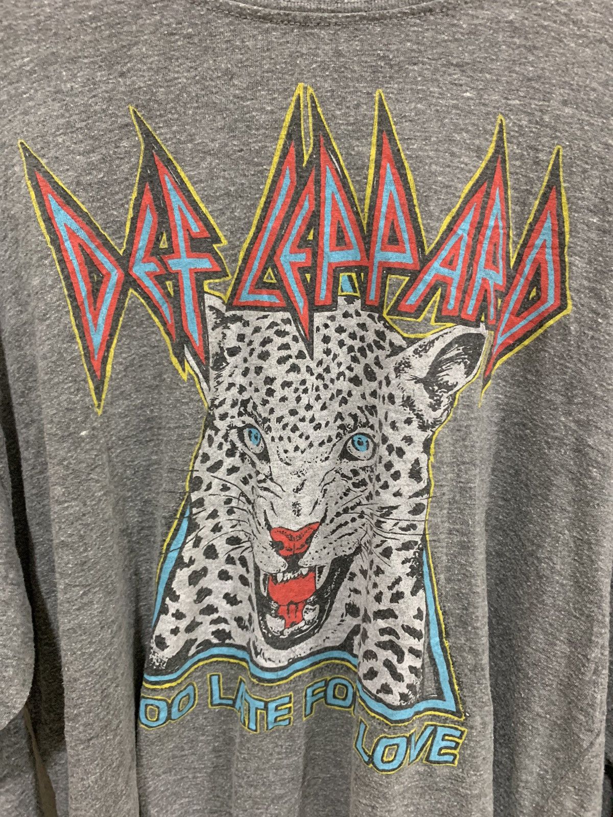 Band Tees Y2K Def Leppard Long sleeve Cropped Size US XS / EU 42 / 0 - 6 Thumbnail