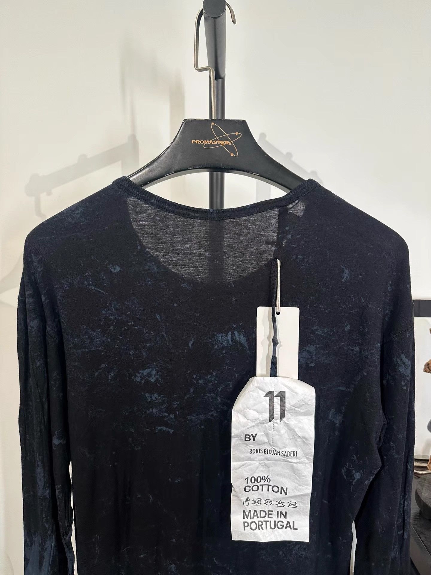 11 By Boris Bidjan Saberi 11by BBS Washed Long Sleeve Tee K35 Size US L / EU 52-54 / 3 - 4 Thumbnail