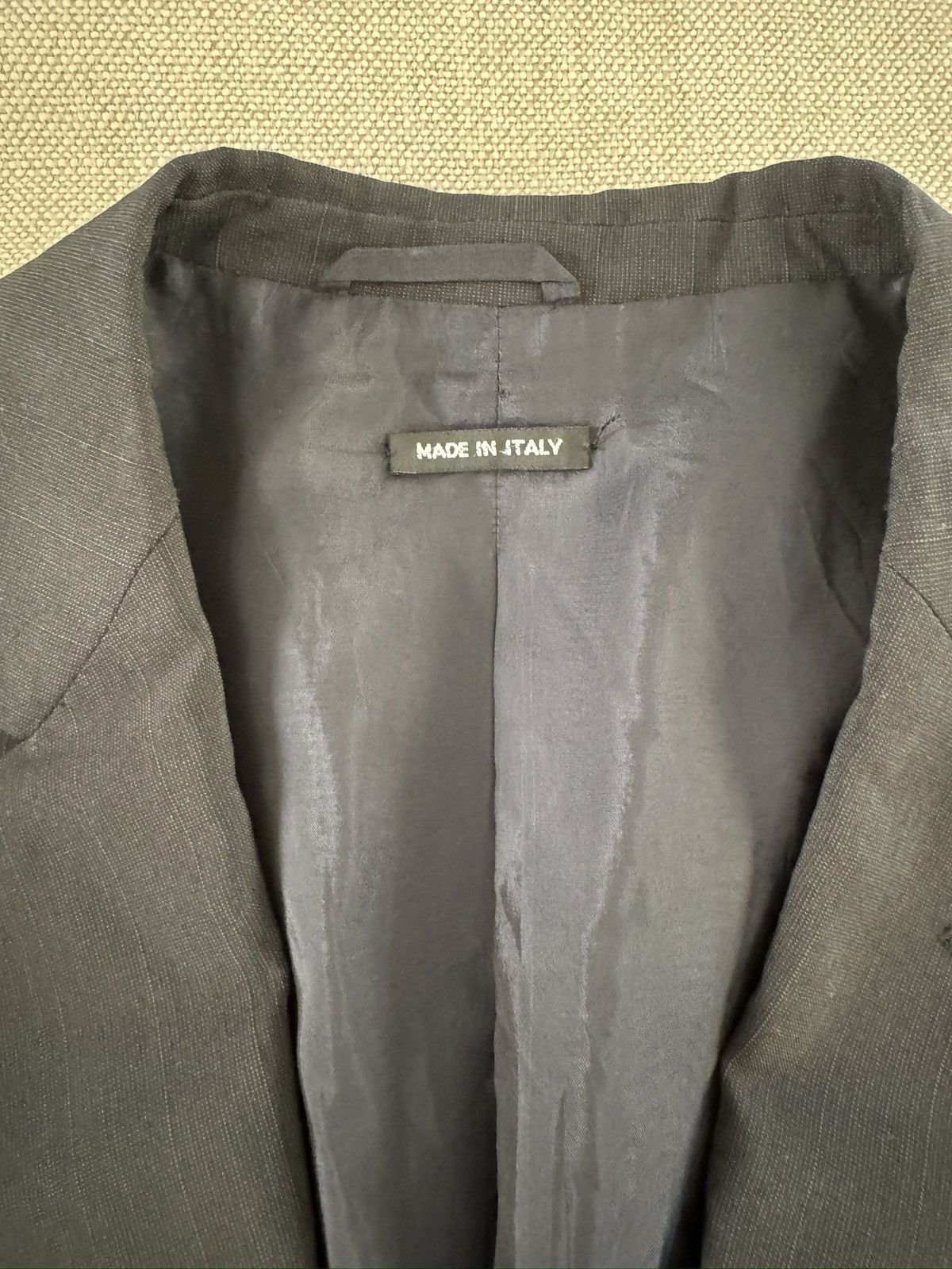 Giorgio Armani GIORGIO ARMANI Black Label Made in Italy 1 Button Jacket 42R Size 42R - 10 Thumbnail